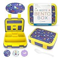 Algopix Similar Product 5 - kinsho Bento Lunch Box for Kids