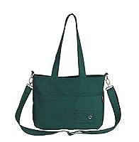 Algopix Similar Product 2 - Canvas Shoulder Bag Long Detachable