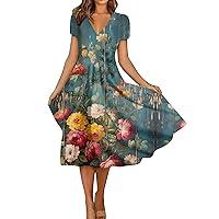 Algopix Similar Product 8 - Floral Dresses for Women2024 Summer