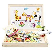 Algopix Similar Product 4 - Lewo Wooden Educational Toys Magnetic