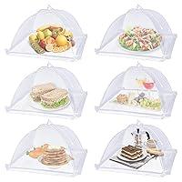 Algopix Similar Product 4 - Lauon Large Food Cover6 Pack Mesh Food
