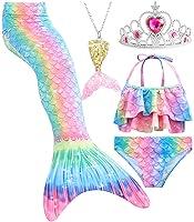 Algopix Similar Product 17 - WOPLAY Mermaid Tails for Swimming for