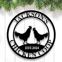 Algopix Similar Product 17 - Personalized Chicken Coop Signs