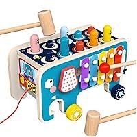 Algopix Similar Product 9 - YOCOGY Wooden Xylophone Toy Hammer