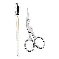Algopix Similar Product 17 - Tweezerman Brow Shaping Scissors and