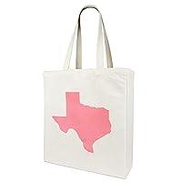 Algopix Similar Product 14 - Texas Tote Bag in Cotton Canvas with