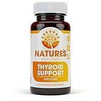 Algopix Similar Product 3 - Thyroid Support Complex With Iodine For