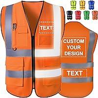 Algopix Similar Product 7 - Custom Safety Vest High Visibility
