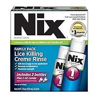 Algopix Similar Product 13 - Nix Lice Killing Creme Rinse Extra
