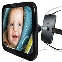 Algopix Similar Product 3 - Baby Car Mirror for Rear Facing
