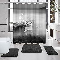 Algopix Similar Product 2 - Baahrnom Shower Curtains for Bathroom