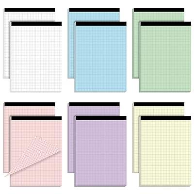Best Deal for Gueevin 12 Pieces Graph Paper Pad, 8.5 x 11 Inch 4x4