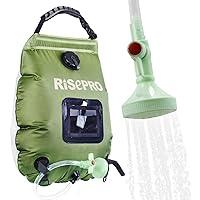Algopix Similar Product 16 - RISEPRO Solar Shower Bag 5 gallons20L