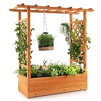 Algopix Similar Product 1 - S AFSTAR Raised Garden Bed with Arch