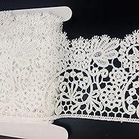 Algopix Similar Product 4 - ELLA MAMA White Embroidery lace Trim