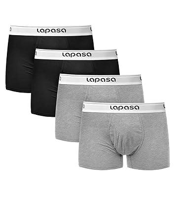 Best Deal for LAPASA Men's 2 Pack Thermal Top & 4 Pack Cotton