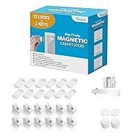 Algopix Similar Product 12 - Vmaisi Adhesive Magnetic Cabinet Locks