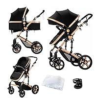 Algopix Similar Product 17 - 2 in 1 Baby Stroller with Bassinet