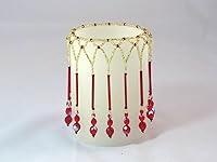 Algopix Similar Product 13 - Candle cover for a 3 X 4 candle Gold