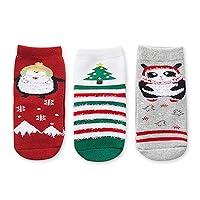 Algopix Similar Product 3 - Boys Christmas Socks Kids Winter Warm