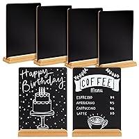 Algopix Similar Product 10 - 6 Pack Mini Chalkboard Signs with Stand