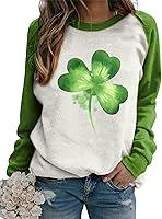 Algopix Similar Product 2 - IVERIRMIN Womens St Patricks Day Shirt