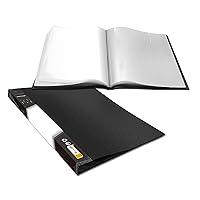 Algopix Similar Product 3 - Art Portfolio Folder 40 Clear Pockets