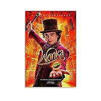 Algopix Similar Product 2 - 2023 Wonka Movie Poster Poster