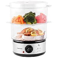 Algopix Similar Product 8 - OVENTE 3 Tier Electric Food Steamer for