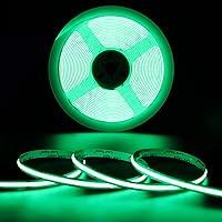 Algopix Similar Product 2 - dephen Green LED Strip Lights COB LED