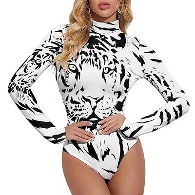 Best Deal for Zakqeik Black and White Painting, Vigilant Tiger Shapewear
