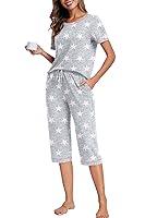 Algopix Similar Product 15 - PrinStory Womens Pajama Sets Short