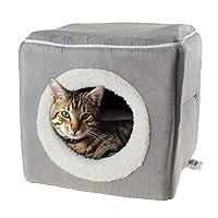 Algopix Similar Product 6 - Cat House  Indoor Bed with Removable
