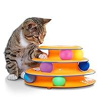 Algopix Similar Product 4 - Catstages Tower of Tracks 3Level Cat