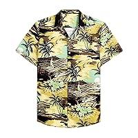 Algopix Similar Product 7 - Men Summer Shirts Casual Hawaiian