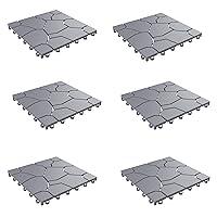 Algopix Similar Product 17 - Pure Garden Deck Tiles  Set of 6
