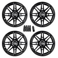 Algopix Similar Product 6 - RockTrix RT103 12in ATV Wheels 4x156