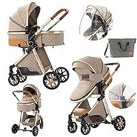 Algopix Similar Product 10 - 2 in 1 Baby Stroller with Bassinet