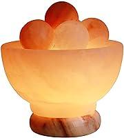 Algopix Similar Product 11 - 7 Bowl Salt Lamps with 6 Massage