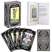 Algopix Similar Product 3 - SUNHHX Tarot Cards Set Tarot Cards for