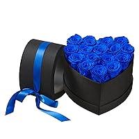Algopix Similar Product 1 - SHINEFLOR 16Piece Preserved Roses in a