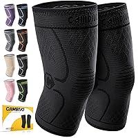Algopix Similar Product 1 - CAMBIVO 2 Pack Knee Braces for Knee