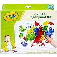 Algopix Similar Product 5 - Crayola Washable Finger Paint Set
