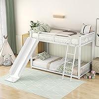 Algopix Similar Product 8 - Oudiec Twin Over Twin Bunk Bed with