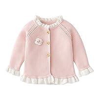 Algopix Similar Product 13 - Baby Girls Pink Cardigan Long Sleeve