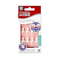 Algopix Similar Product 16 - Kiss Everlasting French GlueOn Nails
