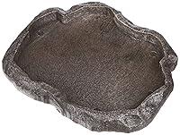 Algopix Similar Product 18 - Zoo Med Reptile Rock Food Dish Medium
