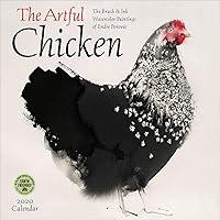 Algopix Similar Product 18 - The Artful Chicken 2020 Wall Calendar