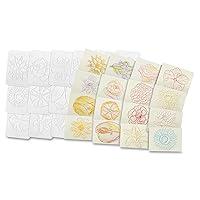 Algopix Similar Product 1 - Roylco Flower Rubbing Plates