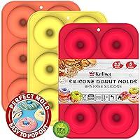 Algopix Similar Product 2 - keliwa Silicone Donut Mold  Silicone